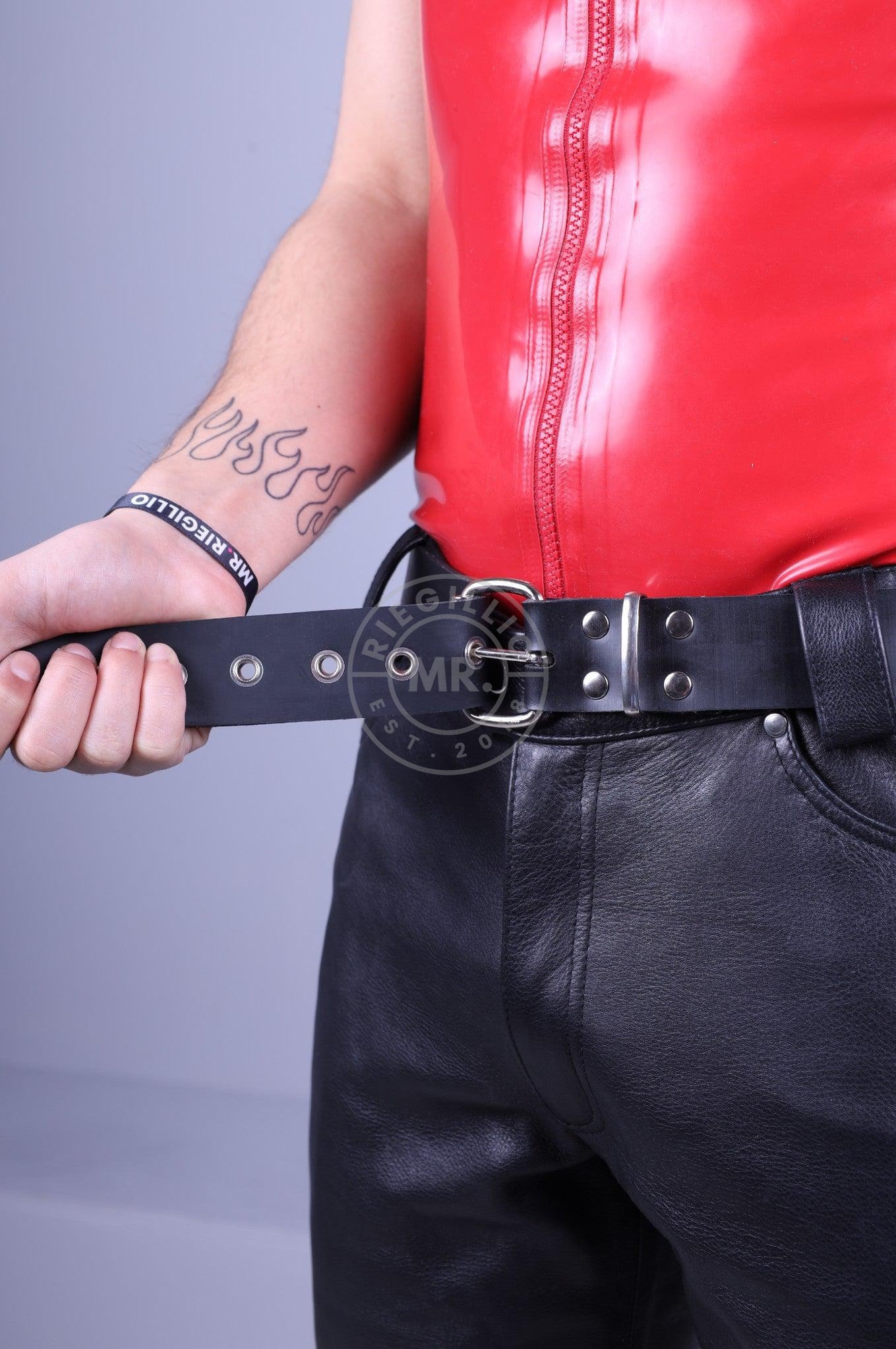 Heavy Rubber Belt at MR. Riegillio