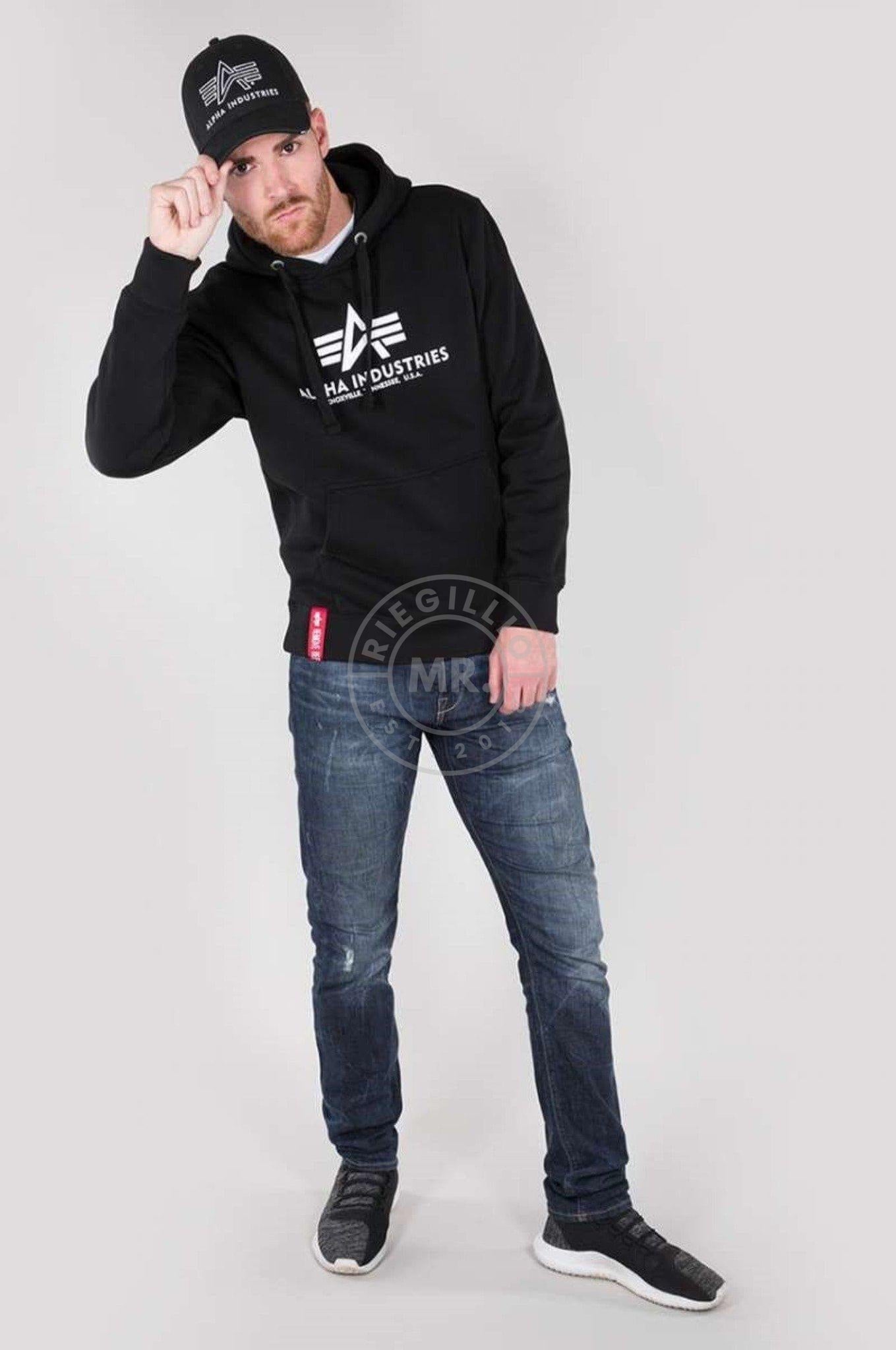 Alpha Industries Basic Hoody Black