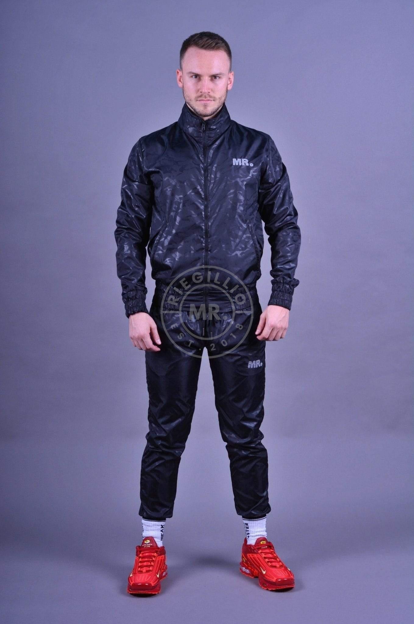 Nylon Camo Tracksuit Pants by MR. Riegillio