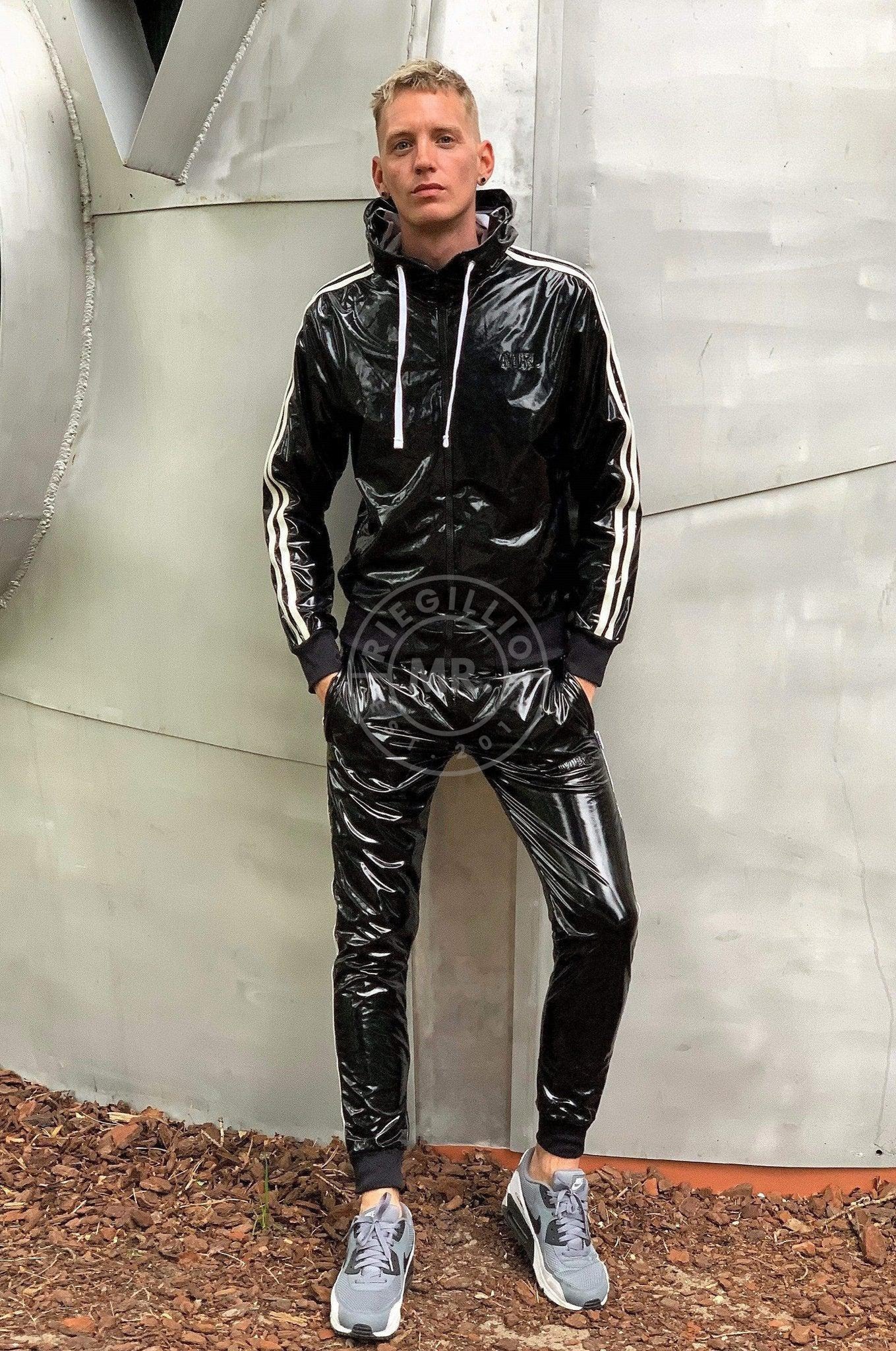 Pvc tracksuit store